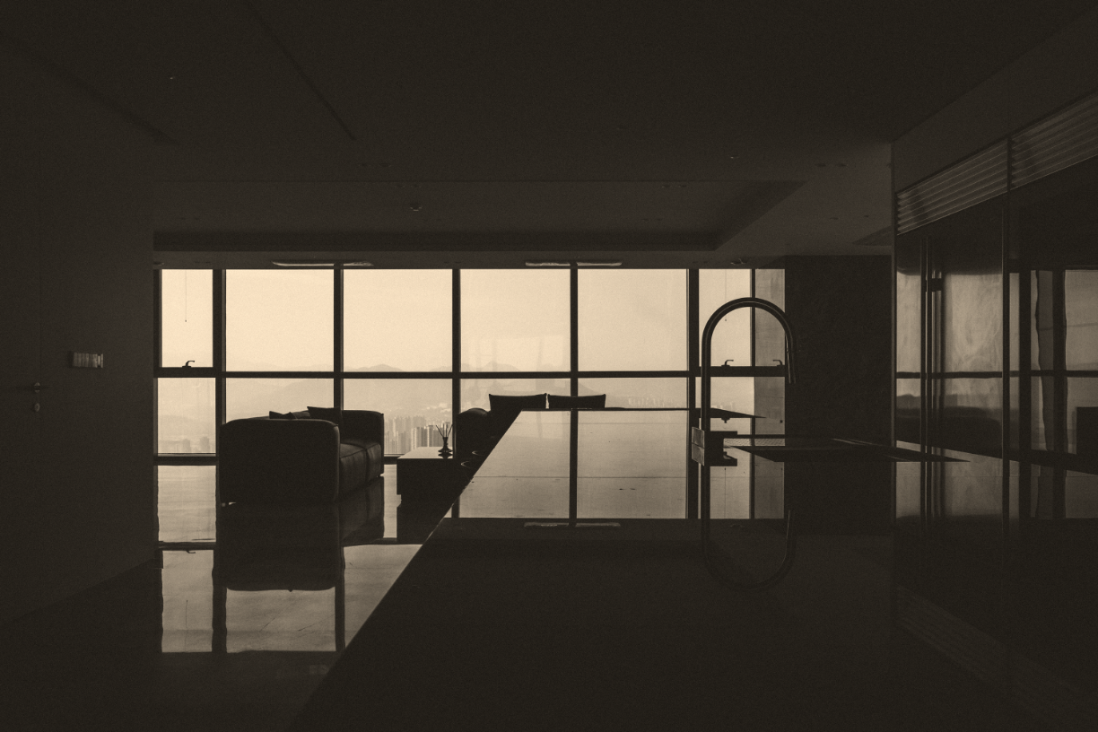 Modern real estate interior